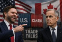 JD Vance Allegedly Ridicules Carney in Canada-US Trade Negotiations.